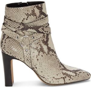 Vince Camuto Sestina Harness Square Toe Bootie